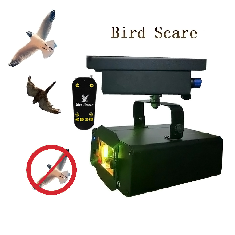 Long-range laser beam for scaring birds, bears or animals semi-a